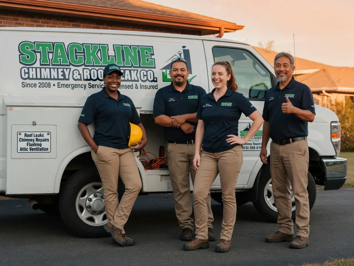 Chimney flashing repair company in Laporte, MN